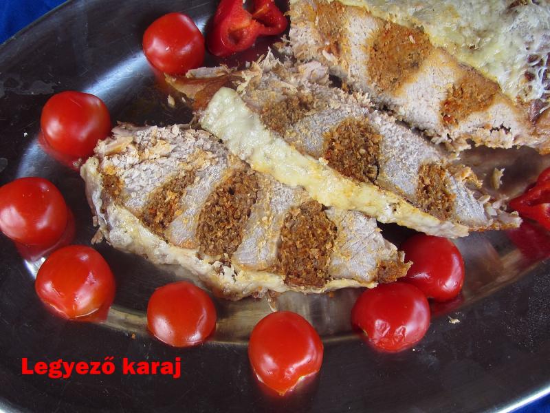 Legyező karaj